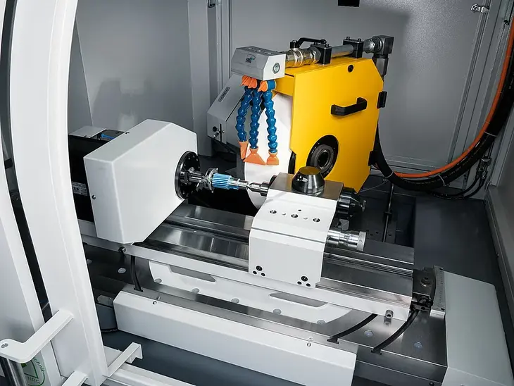 EMAG Weiss introduces WPG 7 CNC: Enhancing swift external grinding in compact environments.