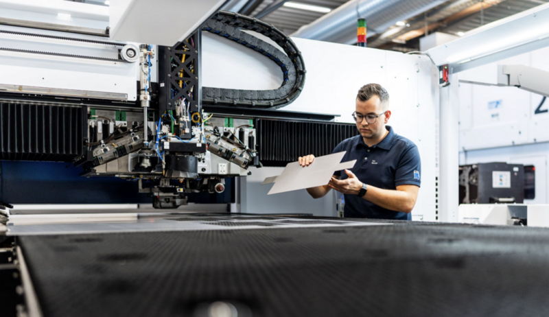 Punch laser machine from TRUMPF is now more productive
